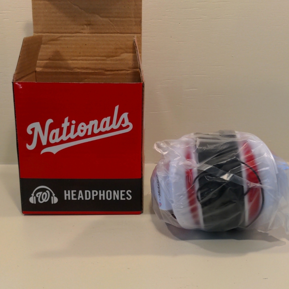 Washington Nationals Headphones Limited Edition